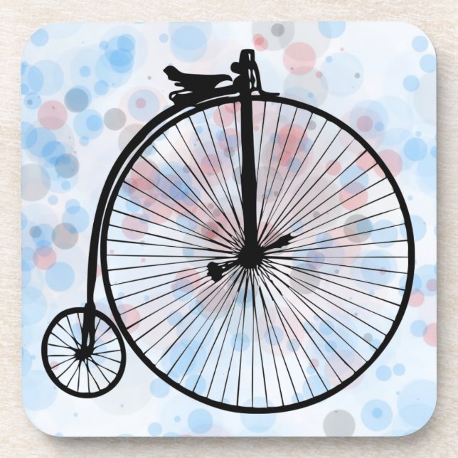 Vintage Bike Coaster (Front)