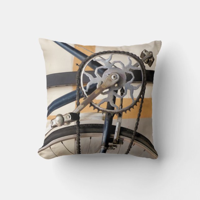 VINTAGE BIKE CUSHION (Front)