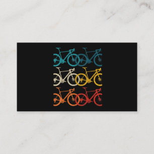 Vintage Bike Cycling Road Bike Racing Bicycle Business Card