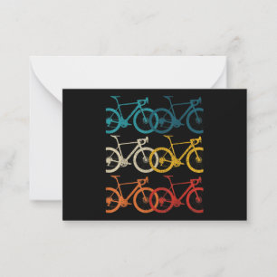 Vintage Bike Cycling Road Bike Racing Bicycle Card