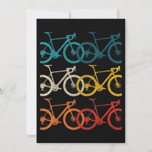 Vintage Bike Cycling Road Bike Racing Bicycle Invitation