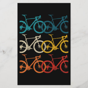 Vintage Bike Cycling Road Bike Racing Bicycle Stationery