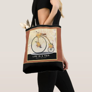 Vintage Bike   Enjoy the Ride Tote Bag