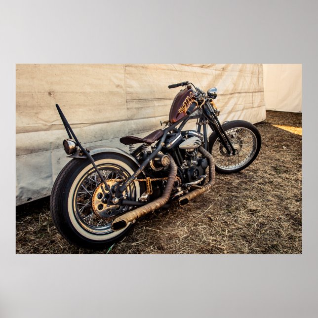 Vintage Bike Poster (Front)