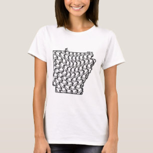 Vintage Bike Riding Arkansas Cycling Mountain Biki T-Shirt