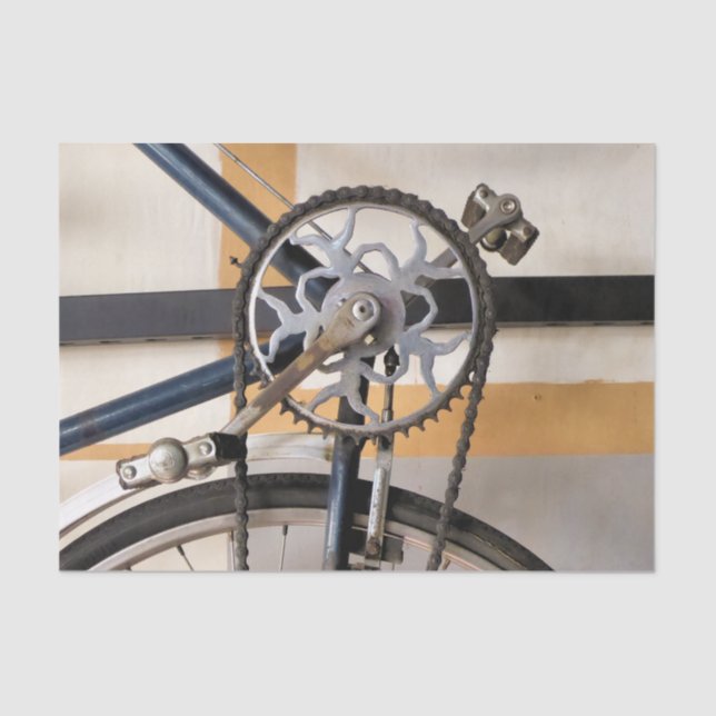 VINTAGE BIKE TISSUE PAPER (Front)