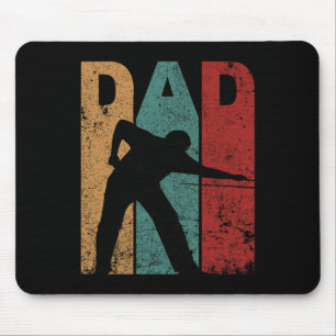 Vintage Billiards Dad Fathers Day Gift Ideas  Mouse Mat