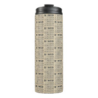 Vintage Bingo Card Pattern