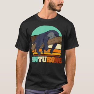 Vintage Binturong Animal Lover Sunset T-Shirt