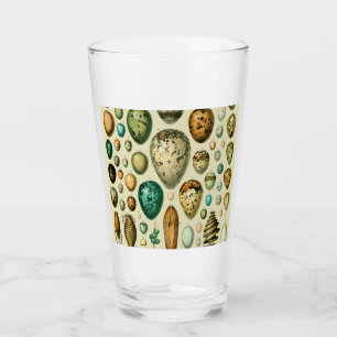 Vintage Bird Eggs French Fish Egg Art Glass