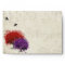 Vintage Bird Purple Red Heart Leaf  Envelope