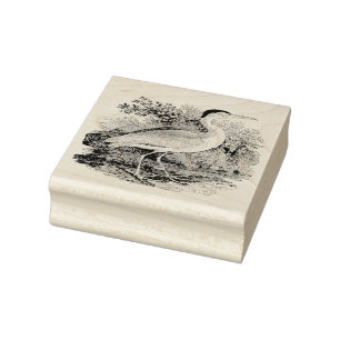 Vintage Bird Rubber Stamp