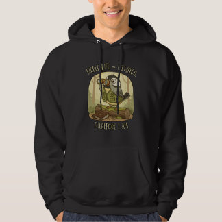 Vintage Birder Life – I Twitch Therefore I Am  Hoodie