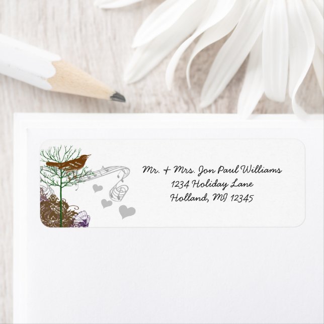 Vintage Birds Musical Green Tree (Insitu)