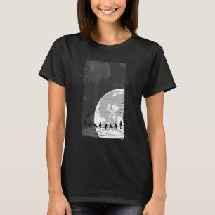 Vintage Birds On A Wire Bird Watchers Ornithology T-Shirt