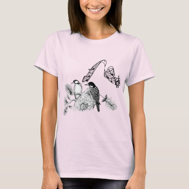Vintage Birds T-Shirt (Front)