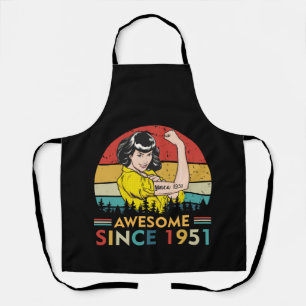 Vintage Birthday 1951 Apron