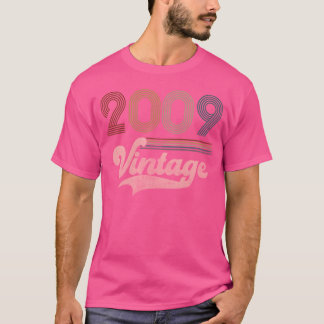 Vintage Birthday 2009 retro T-Shirt