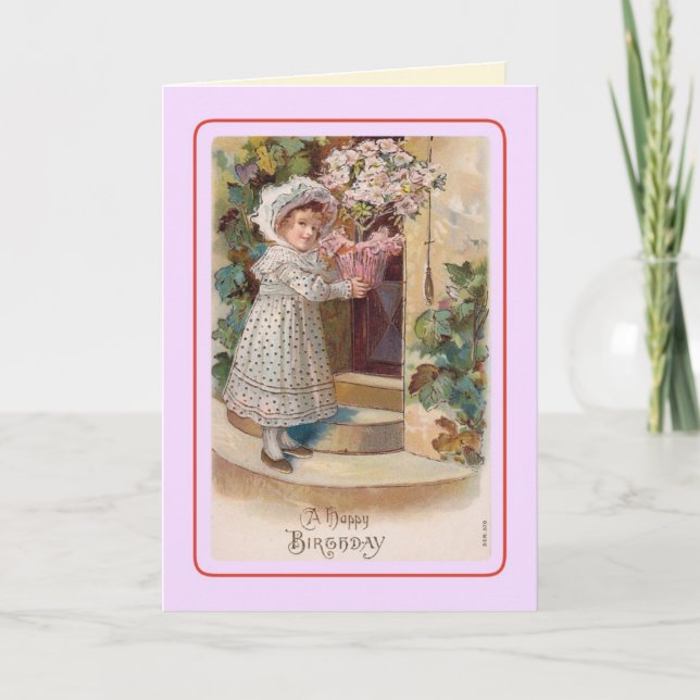 Vintage Birthday Card (Front)