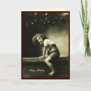 Vintage Birthday Card