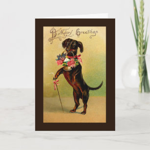 Vintage Birthday Card