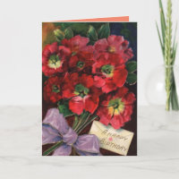 vintage birthday card