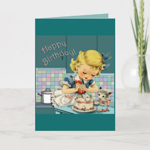Vintage Birthday  Card