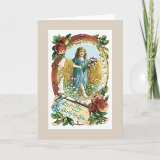 Vintage Birthday Greeting Card #2