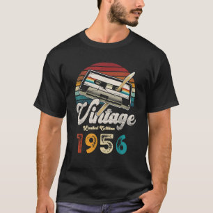 Vintage Birthday Made in 1956 Funny Men Women Bday T-Shirt