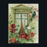 Vintage Birthday Postcard<br><div class="desc">Cute Birthday Card</div>