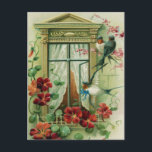 Vintage Birthday Postcard<br><div class="desc">Cute Birthday Card</div>