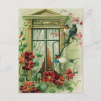 Vintage Birthday Postcard