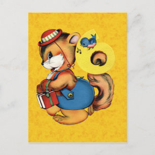 Vintage Birthday Postcard