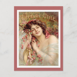 Vintage Biscuit Advertisement Postcard