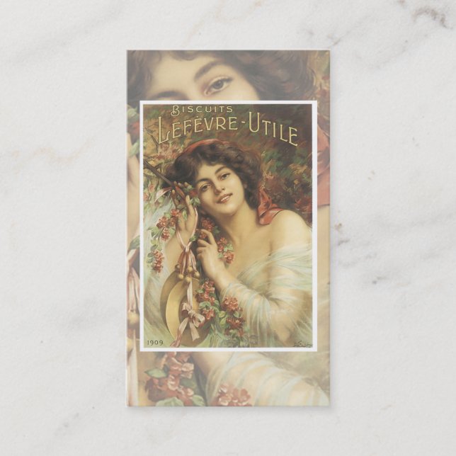 Vintage Biscuit Business Card (Front)