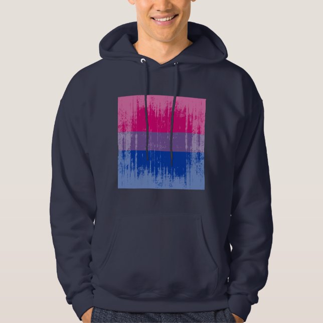 Vintage Bisexual Pride.png Hoodie (Front)