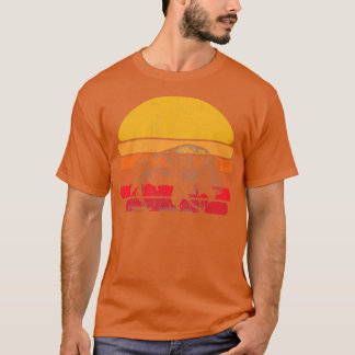 Vintage Bison Hunting Hunter Retro 2 T-Shirt