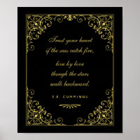 Vintage Black and Gold Art Deco Wedding