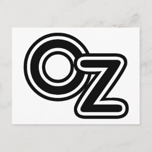 Vintage Black and White Wizard of Oz Fairy Tale Postcard