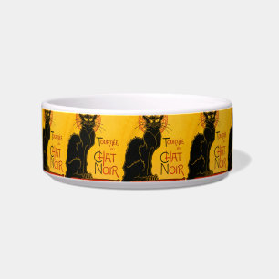 Vintage Black Cat Art Nouveau Paris Cute Chat Noir Bowl
