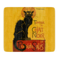 Vintage Black Cat Art Nouveau Paris Cute Chat Noir
