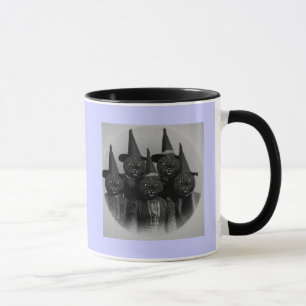 Vintage Black Cat/Witches Mug