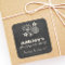 Vintage Black Chalkboard Wedding Bridal Shower