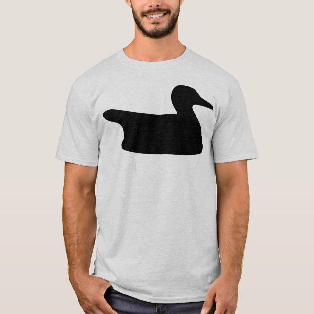 Vintage Black Duck Decoy T-Shirt (Front)