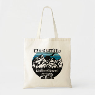 Vintage Black Hills National Forest South Dakota Tote Bag
