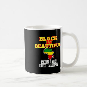 Vintage Black Is Beautiful I’m The Proof Coffee Mug