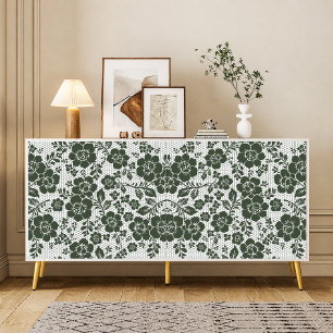 Vintage Black Lace decoupage Tissue Paper