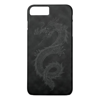 Vintage Black Smoke Dragon iPhone 8 Plus/7 Plus Case