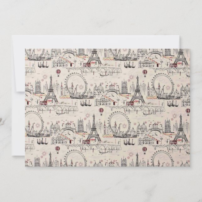 Vintage Black & White Europe Images (Front)