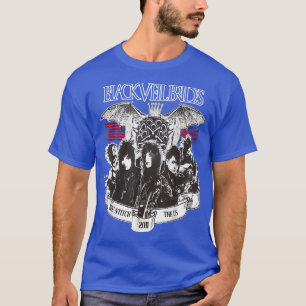 Vintage Blacks Veils Art Birds Band Music Legend 7 T-Shirt